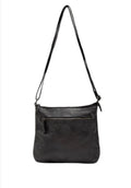 TENTERFIELD LGE LEATHER XBODY BAG- A-0007-BLACK- NEW IN
