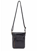 BATHURST LEATHER XBODY BAG- A-0016-BLK- NEW IN