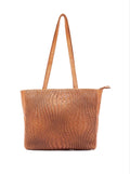 TOOWOOMBA WOVEN TOTE - TAN