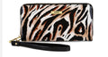 COUGAR ZIP AROUND
PATENT LEATHER WALLET