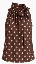 Nicki Tie top- Choc