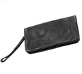KADINA LGE LEATHER CLUTCH WALLET- A-0025-BLK- NEW IN