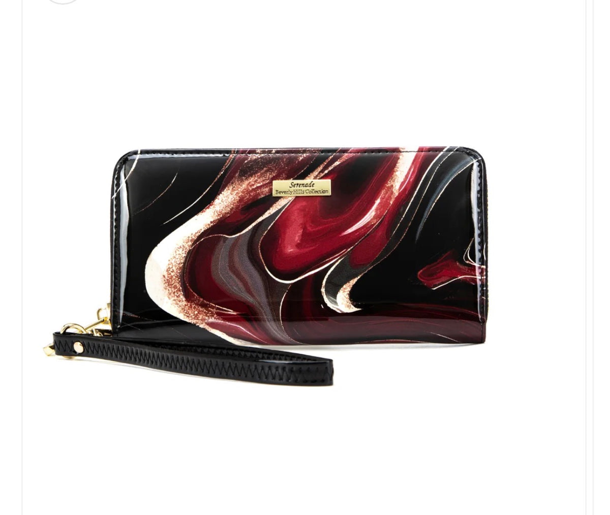 NEBULA ZIP AROUND LEATHER RFID WALLET- WSF4916