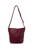 COOGEE CROSS BODY BAG W/ ADJUSTABLE STRAP - PURPLE