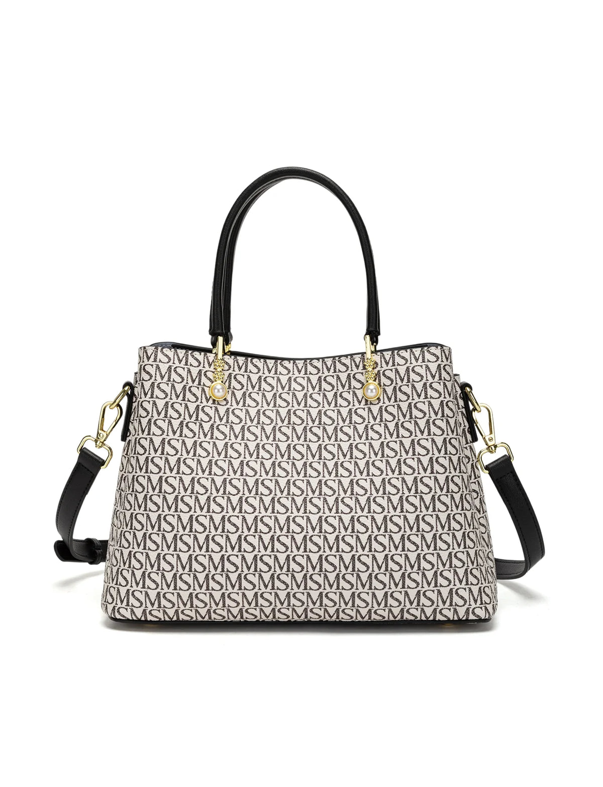 MS PRINT BAG - BEIGE PRINT