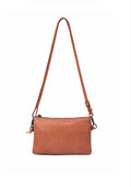 DEVONPORT LEATHER XBODY BAG- A-0014-TAN- NEW IN