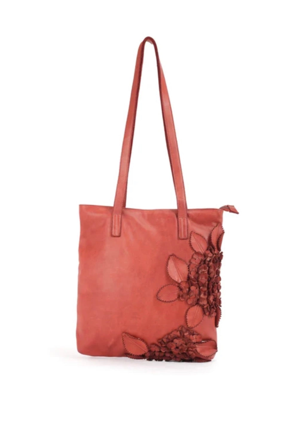 FLINDERS FLORAL TOTE - TAN