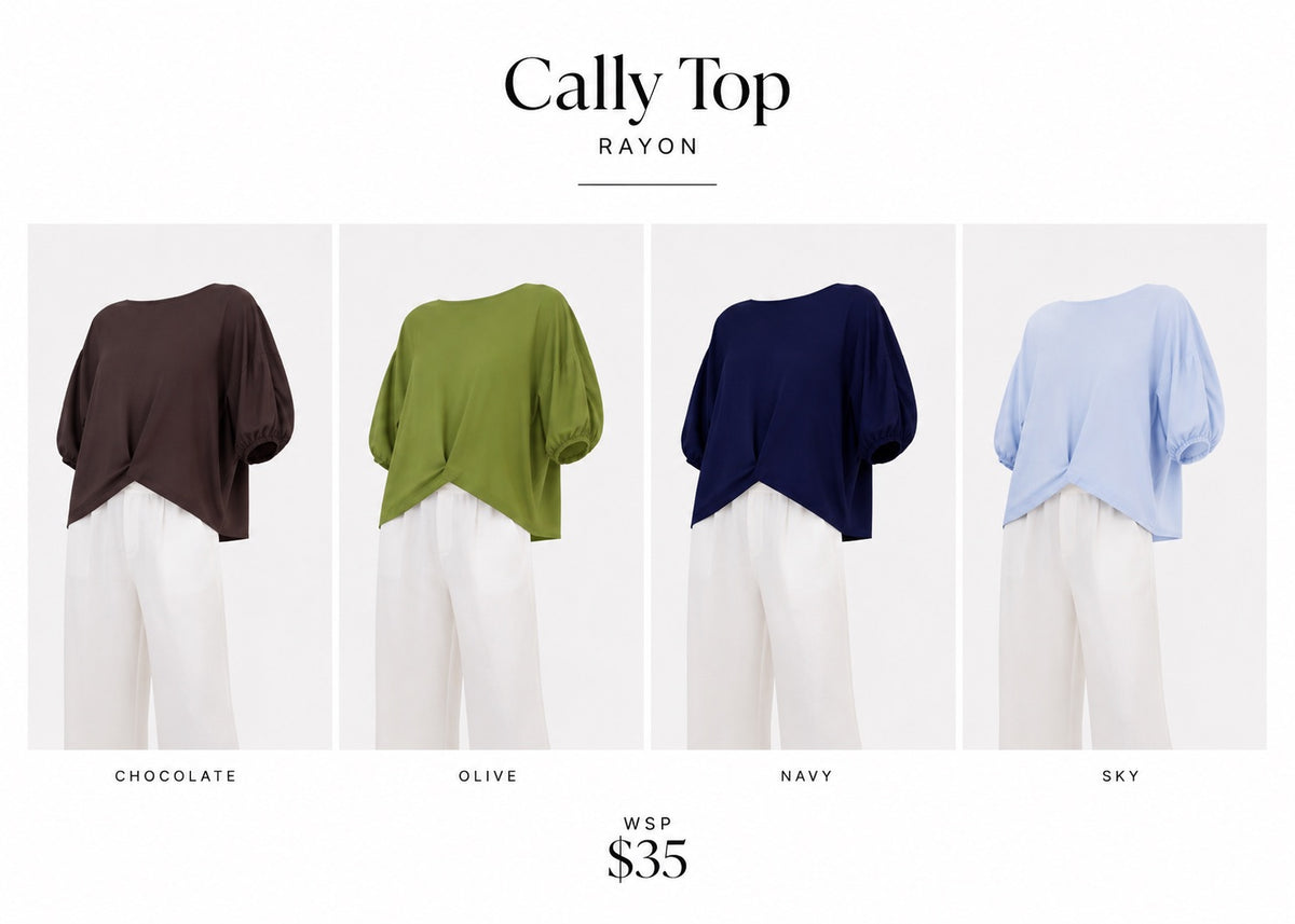 Cally Top- Assorted