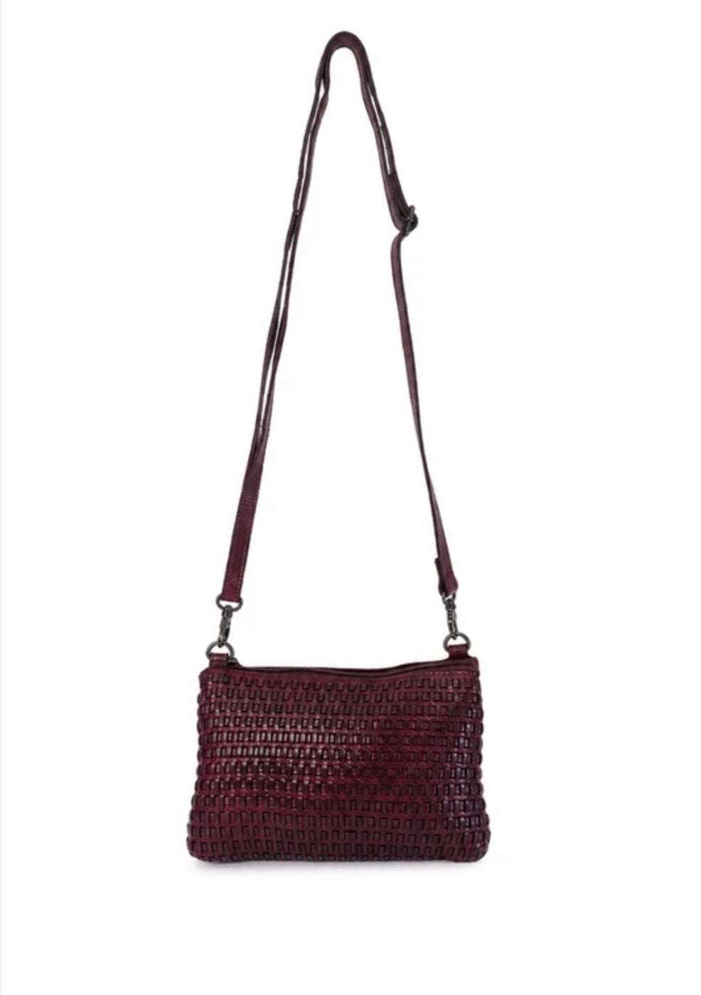 PADDINGTON CROSS BODY BAG W/ ADJUSTABLE STRAP - PURPLE