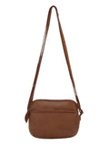 BONDI SML LEATHER XBODY BAG- A-0006-COGNAC- NEW IN