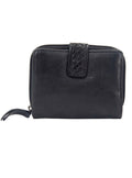 MILANG MEDIUM TAB LEATHER WALLET- A-0023-BLK- NEW IN